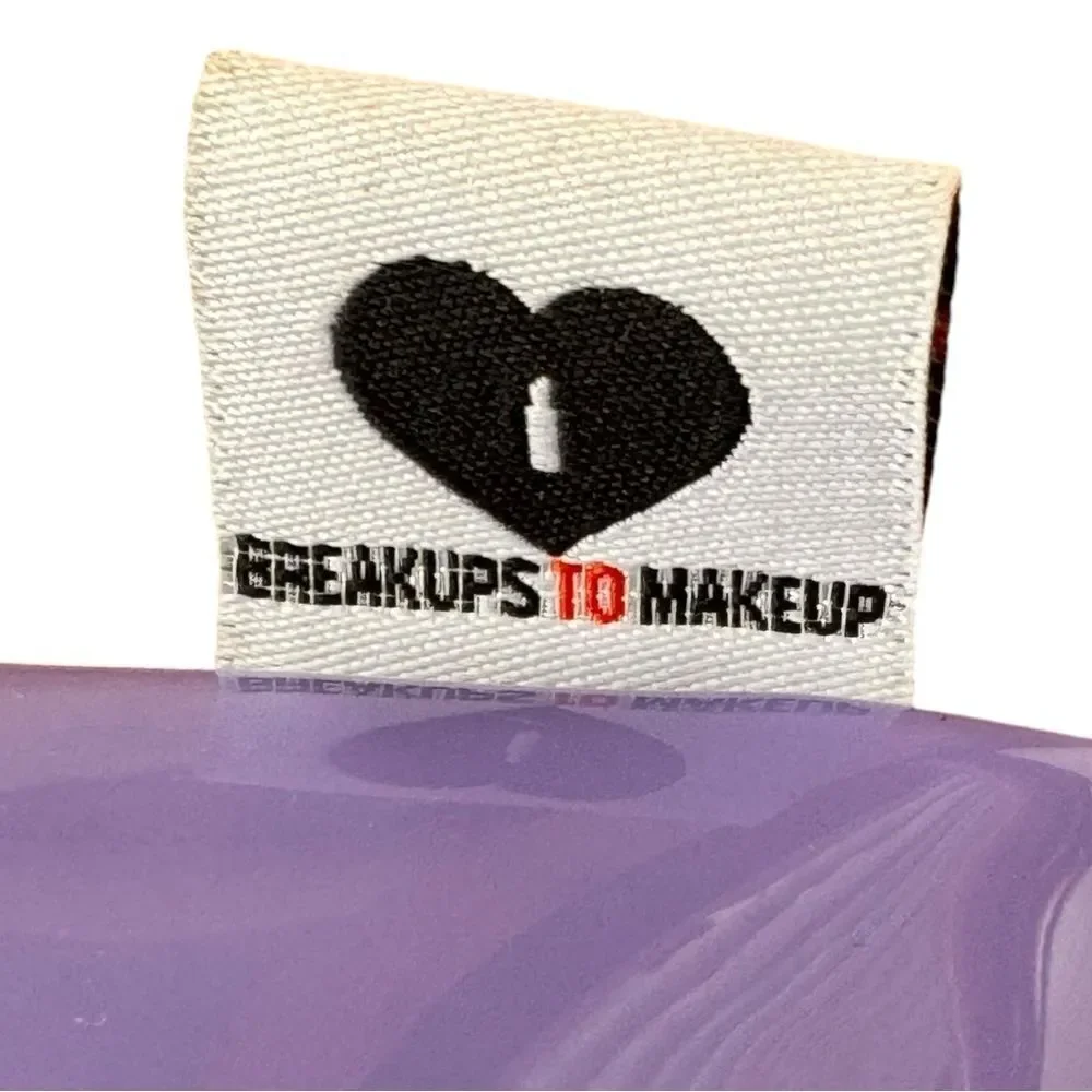 Breakups To Makeup Nails Drying Makeup Zip Bag Pouch.